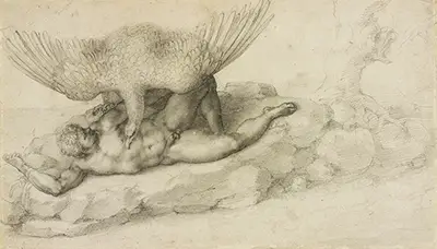 Punishment of Tityus Michelangelo